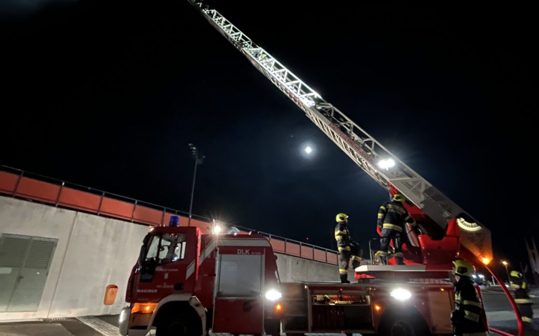 Abschnittsübung Zeltweg und anschließender Einsatz