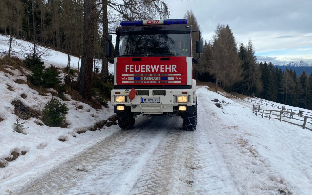 Der letzte Wassertransport dieses Jahres