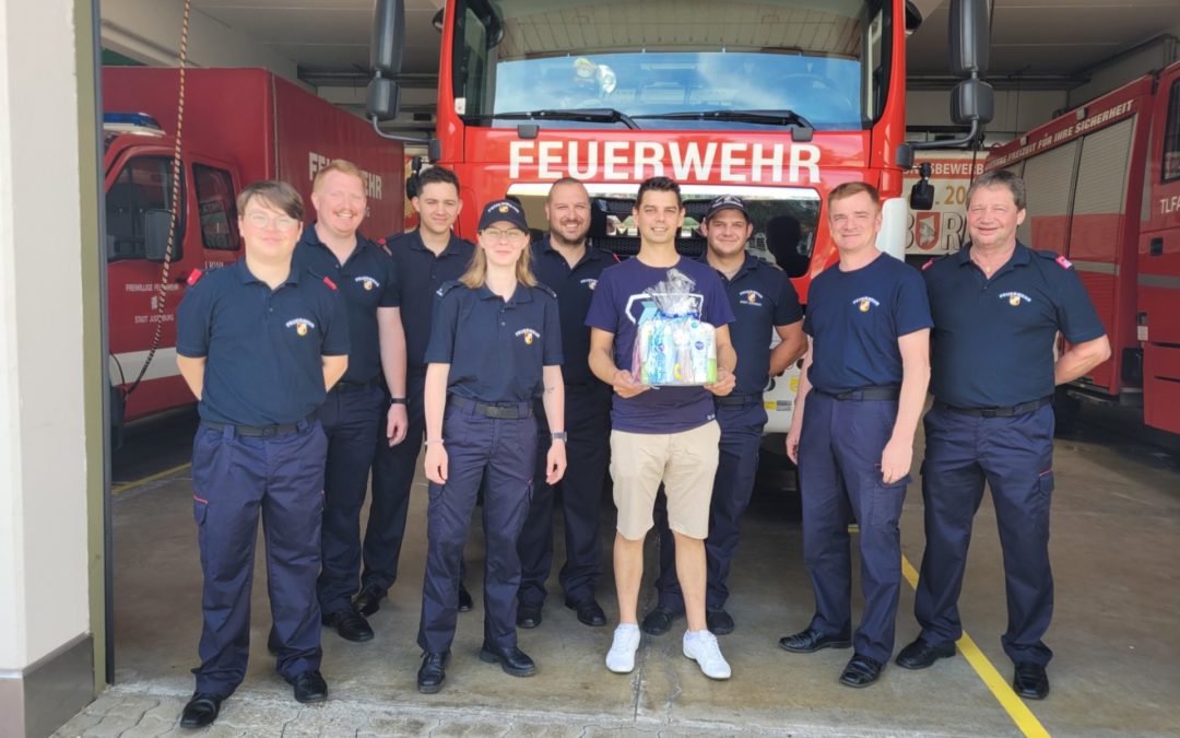 Nachwuchs in der Feuerwehr