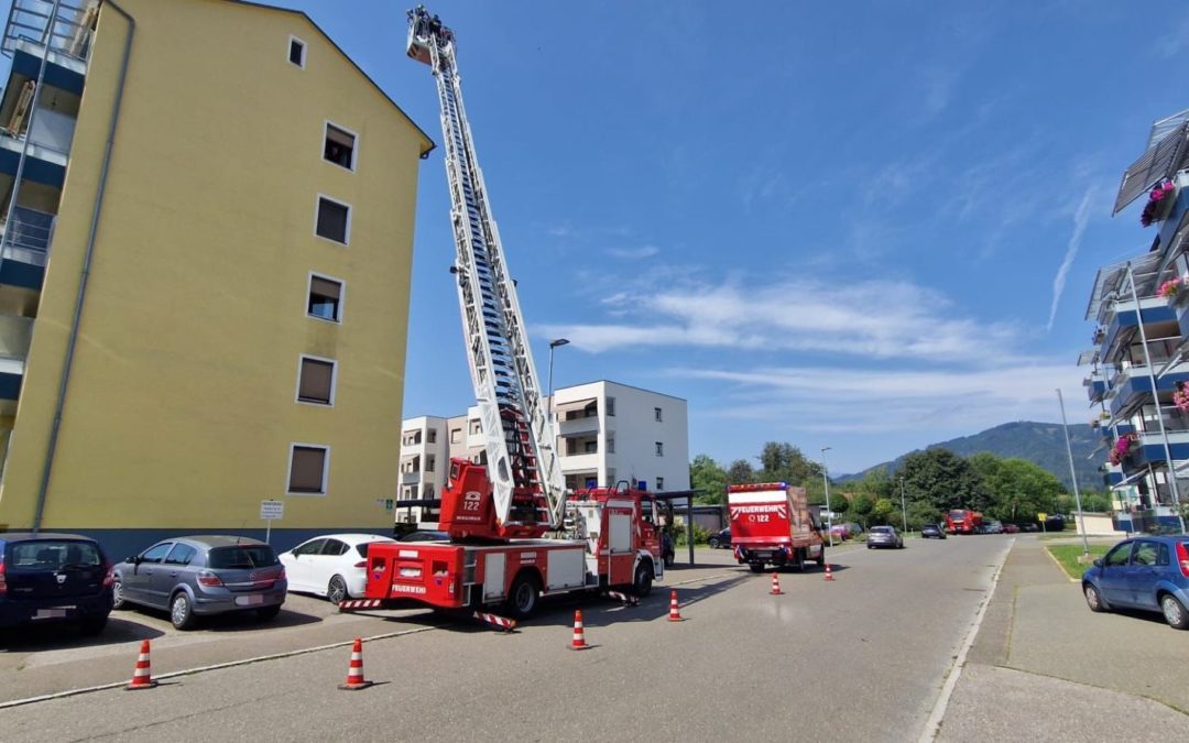 Laufende Unwettereinsätze