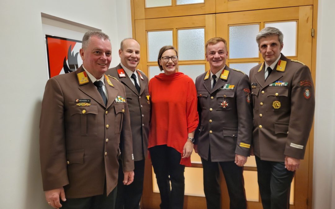Neuwahl des Oberbrandinspektors in Judenburg