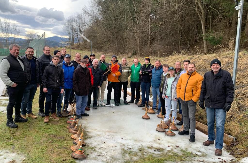 Eisstockschießen gegen die BTF-Stahl Judenburg